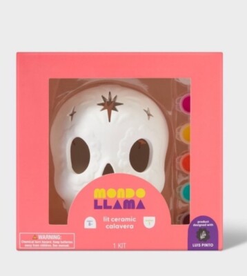 NEW Target Mondo Llama Luis Pinto Dia de Muertos Ceramic Light