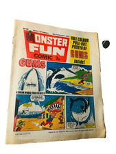 Comic Monster Fun February 1976 Vintage ra