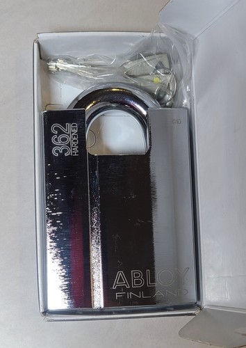 Abloy PL 362 PL362 ** PROTEC2 ** High Security Padlock Lock for Truck/Container - Picture 1 of 12