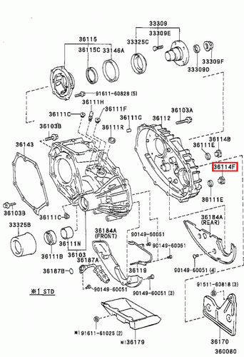 Genuine LandCruiser VDJ79 VDJ78 VDJ76 UZJ100 Transfer Case Magnetic Drain Plug - Picture 4 of 20