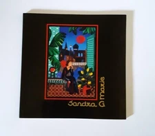 The Naif Art of Sandra Galanos Marie/Folk Art Primitivism Naive Art/VG/SIGNED
