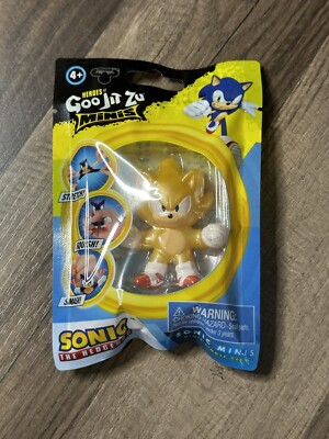 SUPER SONIC Sonic The Hedgehog Heroes Of Goo Jit Zu Minis 2.5'' Figure