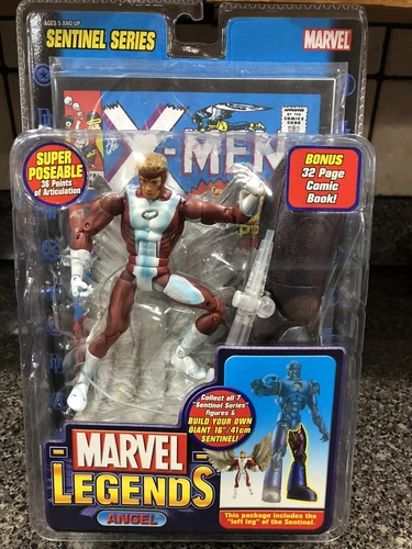 Marvel Legends Sentinel Series - Figura de acción ÁNGEL (ToyBiz, 2005) Nueva en paquete