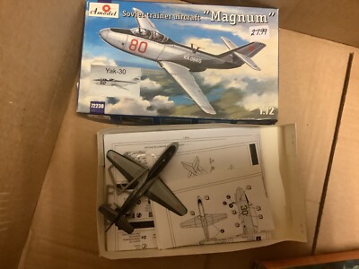 Rare Estate find Vintage model kit assembled airmodel magnum Soviet trainer