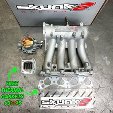 Skunk2 Intake Manifold 70mm Throttle Body For Honda Acura D16 Sohc Free Gaskets
