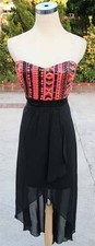 NWT WINDSOR 85 Black / Multi Homecoming Party Gown 5
