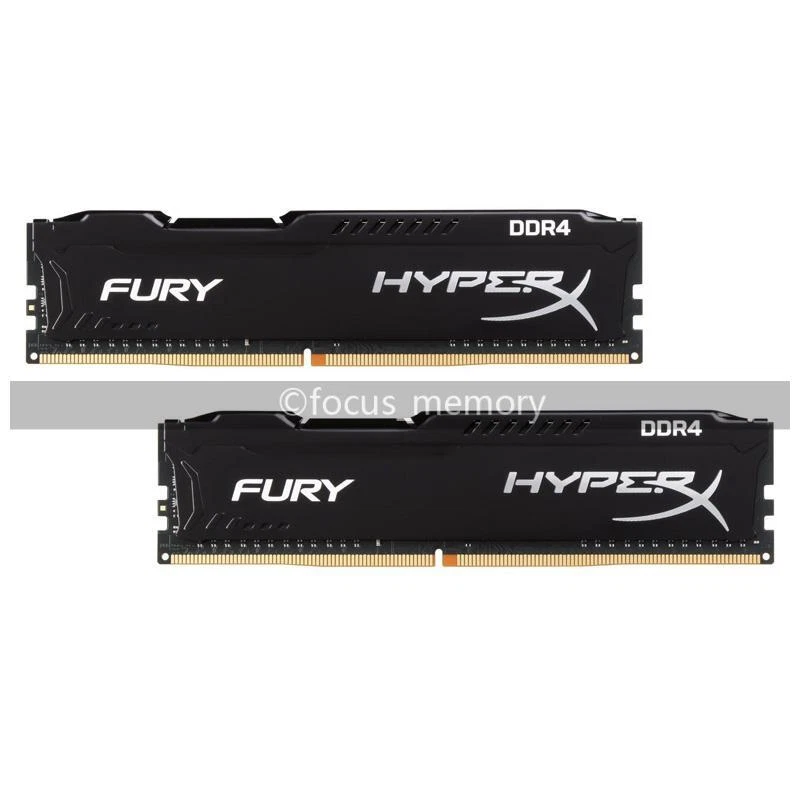 Hyperx 8 GB (2x 4 GB) Ram DDR4 2133/2400/2666 MHz DIMM Desktop Memory 288-pin US - Image 2 of 4
