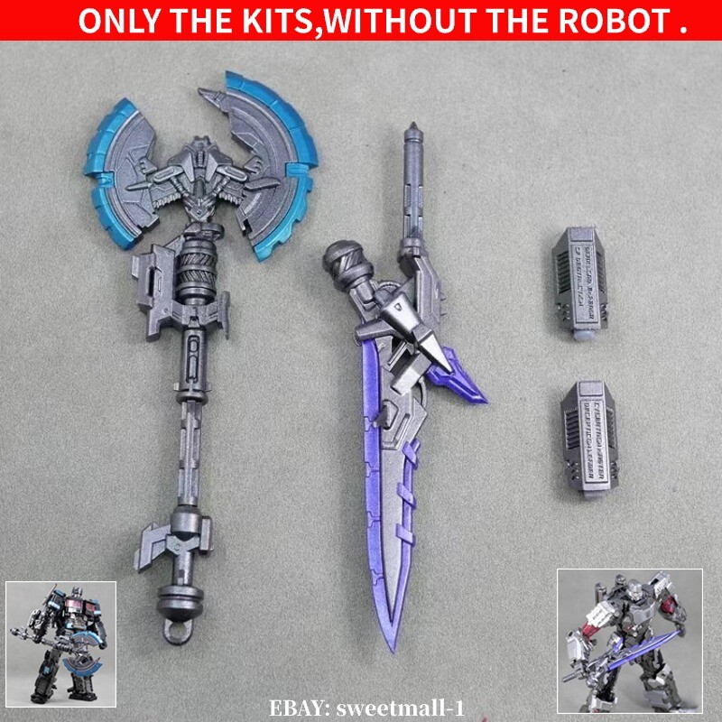 Sword Axe Weapon Upgrade Kit For SS-EX Nemesis Prime SS109