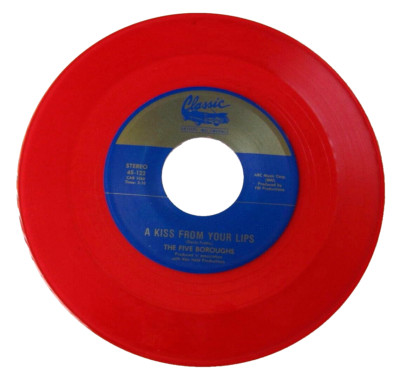 The Five Boroughs - A Kiss From Your Lips/Heaven and Cindy - Mint Minus Doo-Wop