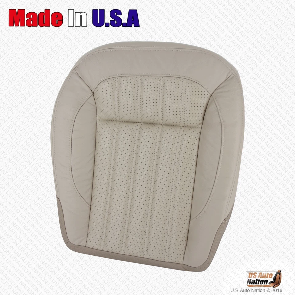 Mercedes Benz GL450 2013 2014 2015 2016 pasajero parte inferior cuero cubierta de asiento tostado Foto 3 de 4