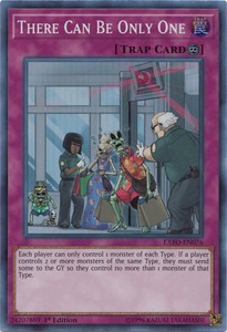 There Can Be Only One - EXFO-EN076 - Super Rare - 1st Edition x1 - Near Mint