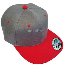 Snapback Hat Hip-Hop Solid Baseball Cap Men Plain Adjustable Army Hats Women