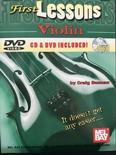 First Lessons Violin by Craig Duncan 2002, Trade Paperback 
