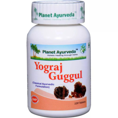 Planet Ayurveda Yograj Guggul (120tab, Pack of 2)+ FREE SHIPPING