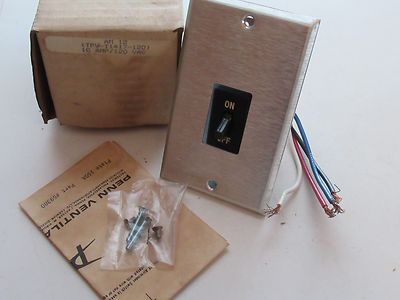 PENN VENTILA TPV-T1417-120 TPVT1417120 AM12 AM 12 FAN AND LIGHT CONTROL TIMER  
