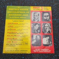 RCA Victor Encyclopedia Of Recorded Jazz Album 3 10" LP Vinyl Record 