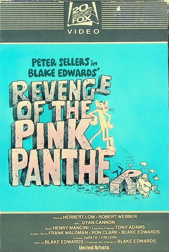 Revenge of the Pink Panther (1982) - PG - VHS4610 - 20th Century Fox - Pre-owned