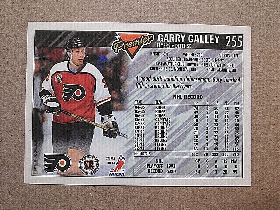 1993-94 TOPPS, HOCKEY, PREMIER GOLD, SERIES II, #255-528, MULTI-LIST,YOU PICK FS - Image 2 of 2