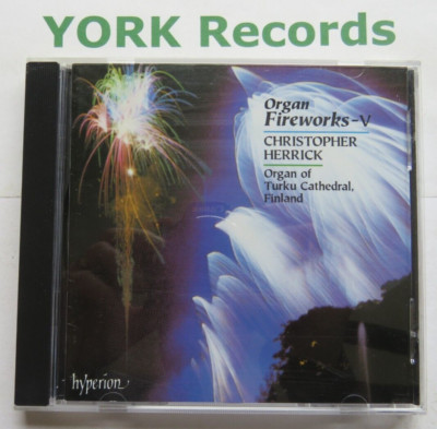 ORGAN FIREWORKS V - Christopher Herrick - Excellent Condition CD Hyperion