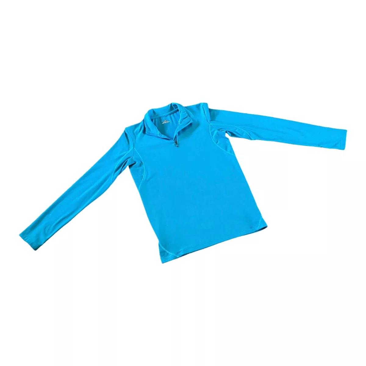 Under Armour Top 1 4 Zip Long Sleeve Pullover Coldgear Blue