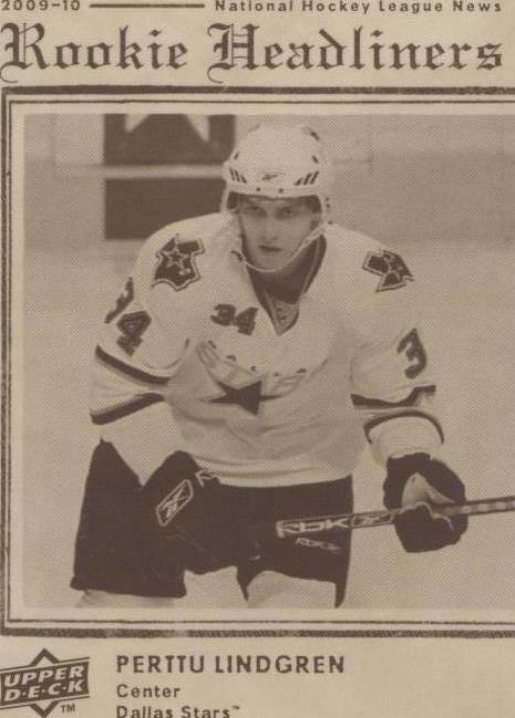 2009-10 Upper Deck - Perttu Lindgren #RH6 - 1 of 1
