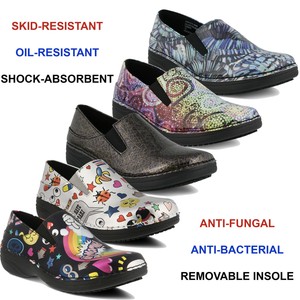 spring step slip resistant shoes