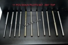 Sioux Valve Seat Grinder Pilots .385 Top Set Of 11 Pcs Imperial Metric Sizes Sioux Valve Seat Grinder Pilots .385 Top Set Of 11 Pcs Imperial Metric Sizes