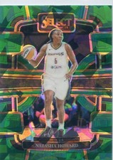 2024 Panini Select WNBA NATASHA HOWARD #32 GREEN ICE PRIZM WINGS