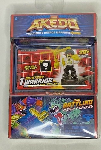 Akedo Ultimate Arcade warriors (Tail Whip vs. epic White Wraith). Mini ...