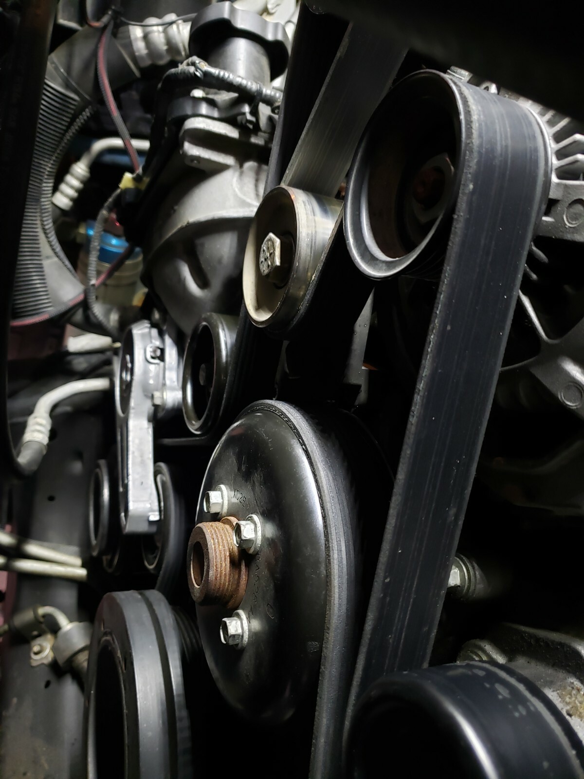 Ford Raptor 6.2L 8-Rib Whipple/Roush supercharger 8-Rib Belt Kit, All ...