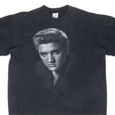 VINTAGE ELVIS PRESLEY STILL ROCKING TEE SHIRT 1990S XL MADE IN USA