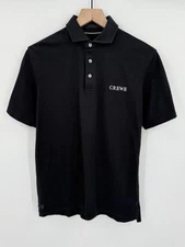 Greyson Polo Shirt Mens Small Black Performance Stretch Golf Crewe Cup Tour Logo
