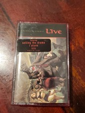 PROMO LIVE throwing copper 1994 U.S. CASSETTE W/HYPE STICKER