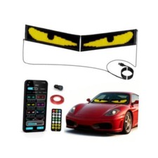 2PCS 23.4"x4.7" LED Devil Eyes Light for Windshield
