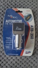 AudioBug ATB-350 Wireless Automotive FM Transmitter Stereo Handsfree LCD Display