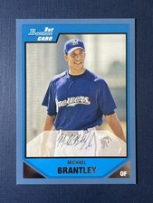 2007 Bowman Michael Brantley 1st Bowman Blue /500 #BP15