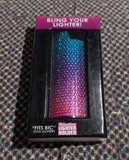 Rhinestone Lighter Holder for BIC Style Lighters