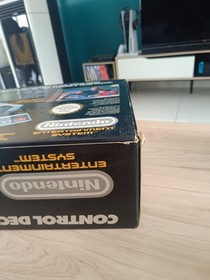 Console Nintendo NES Contr&ocirc;l Deck 1985 Avec 2 manettes zapper Jeu Dragon Ninja