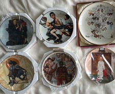 Norman Rockwell Collector Plates Vintage