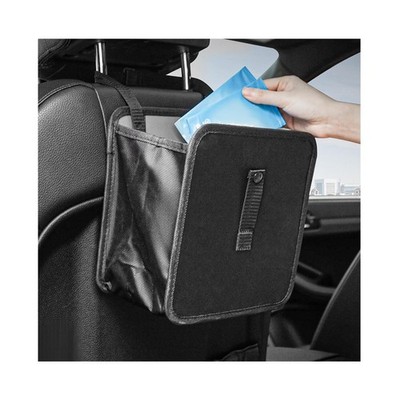 MUQIDA Foldable Car Trash 10.8×10.8×5.7 inches, 9.1×8.9×5.5 Large 