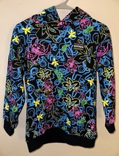 NWT Disney STITCH Kids Neon Hoodie Size 13