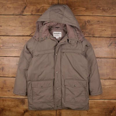 Vintage Field & Stream Outdoor Jacke L Gordon & Ferguson Daunenparka Beige
