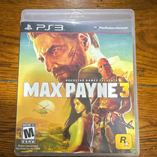 Rockstar Games Max Payne 3 PS3 Online Multiplayer Shooter M NTSC-U/C 2012