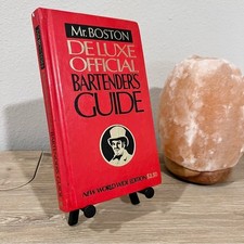Mr. Boston Deluxe Official Bartender's Guide Book | Vintage Mixology Manual