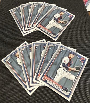 2024 Bowman Draft Jacob Cozart 1st Bowman Paper 10 Card Lot #BD-30