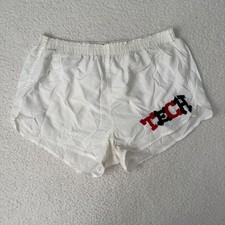 Vintage Russell Tech Cheer Shorts XL Made In USA