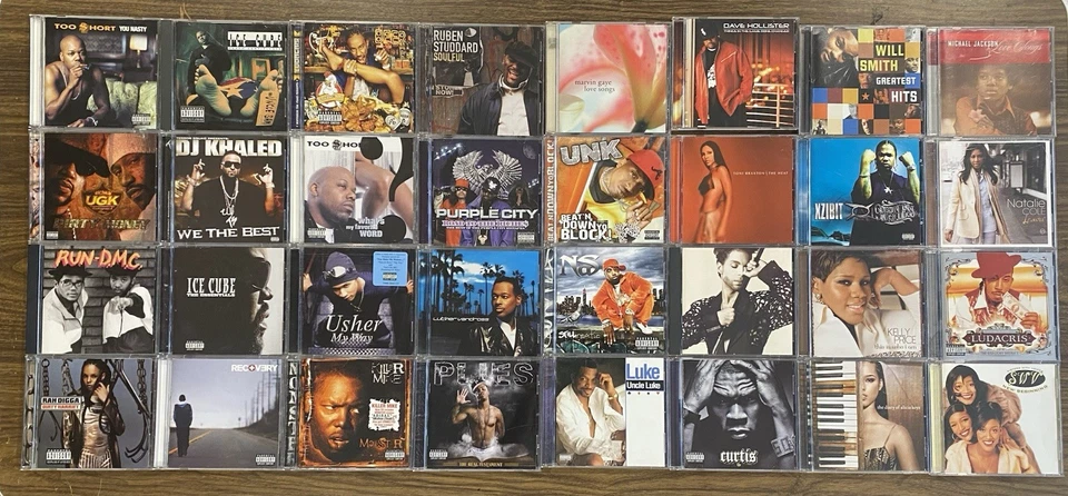 222 CD Lot Hip-Hop R&B Pop Funk Soul Collection 90s-2000s Tested VG+ Fast Ship - Image 4 of 4