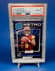 2024 Panini Donruss Jayden Daniels #11 Rated Rookie Retro Commanders PSA 10