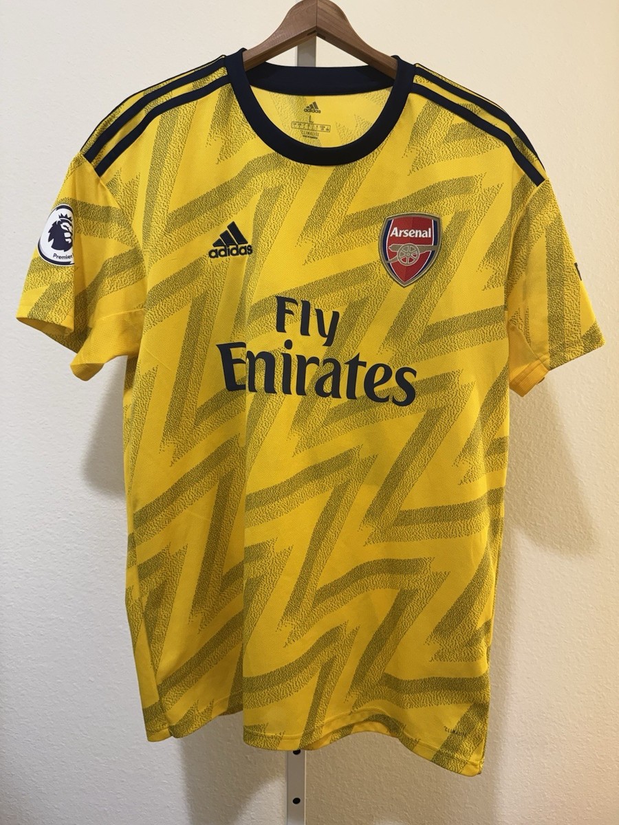 Guendouzi Arsenal Jersey 2019 Away Sz L Shirt Trikot Adidas EH5635