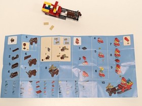 LEGO Seasonal Lot | 40010 | 40034 | 40035 Rocking Horse Santa Sleigh Mini Train